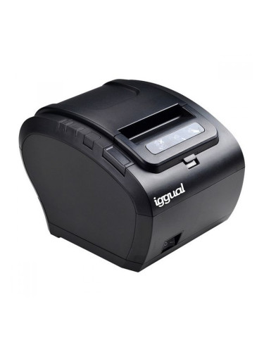 Термопринтер iggual TP8002 203 dpi Черен