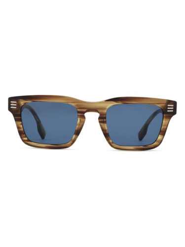 Burberry 0BE4403 409680 51 - правоъгълна слънчеви очила, мъжки, кафяви