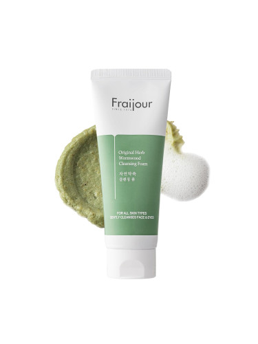 Почистваща пяна с пелин Fraijour Original Herb Wormwood Cleansing Foam
