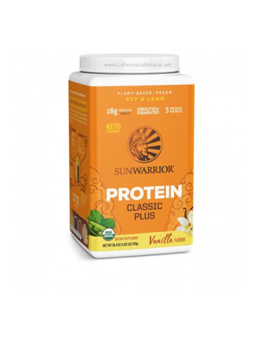 SUNWARRIOR - Protein Classic Plus Organic - 750 g