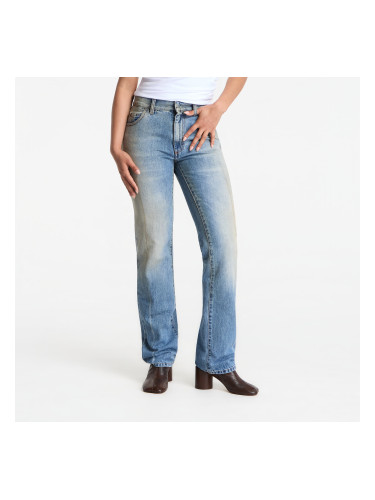 Дънки MM6 Straight-Leg Jeans Medium Blue 26