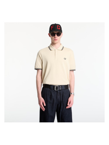 Тениска Fred Perry Twin Tipped Fred Perry Shirt Ecru M