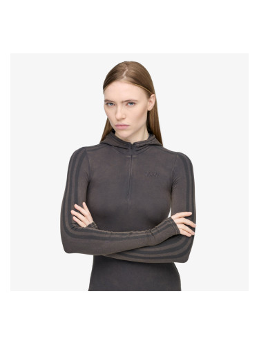 Тениска adidas By Avavav Hooded Dress Carbon L