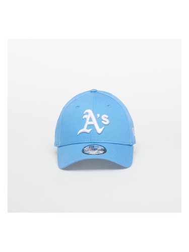 Шапка New Era 9FORTY MLB League Essential Oakland Athletics Radiant Blue/ Optic White Universal