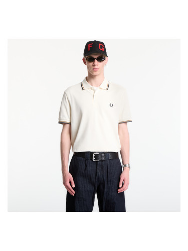 Тениска Fred Perry Twin Tipped Fred Perry Shirt Ecru M