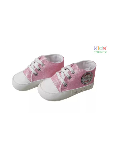 Бебешки буйки с блясък Pink