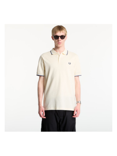 Тениска Fred Perry Twin Tipped Fred Perry Shirt Ecru S