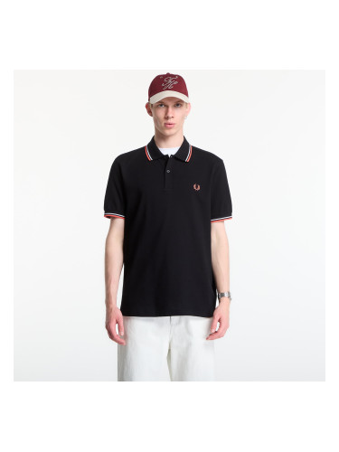 Тениска Fred Perry Twin Tipped Fred Perry Shirt Black S