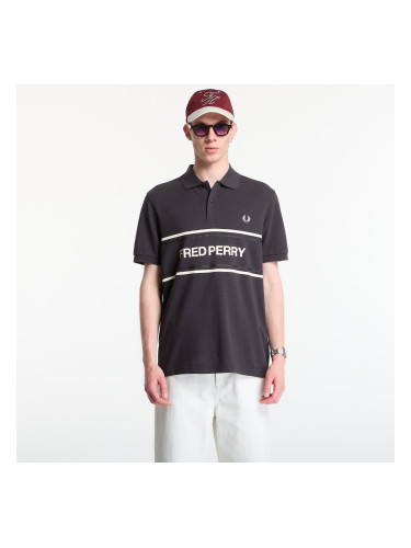 Тениска Fred Perry Fred Perry Graphic Polo Shirt Anchor Grey M