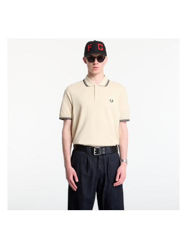 Тениска Fred Perry Twin Tipped Fred Perry Shirt Ecru M