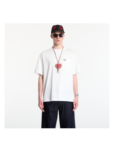 Тениска Fred Perry Pocket Detail T-Shirt White M