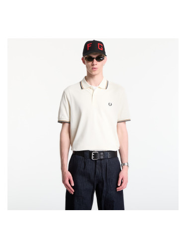 Тениска Fred Perry Twin Tipped Fred Perry Shirt Ecru M
