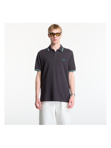 Тениска Fred Perry Twin Tipped Fred Perry Shirt Anchor Grey M