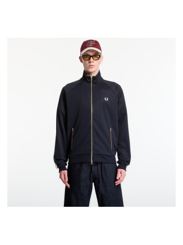 Суитшърт Fred Perry Cable Taped Track Jacket Navy L