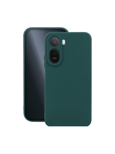 Силиконов кейс iPaky матиран, За Xiaomi Redmi A7 Pro, Тъмнозелен
