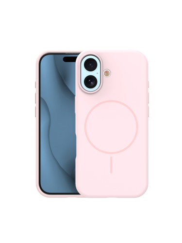 Кейс Silicone Thin Mag за iPhone 17 / 18, светлорозов