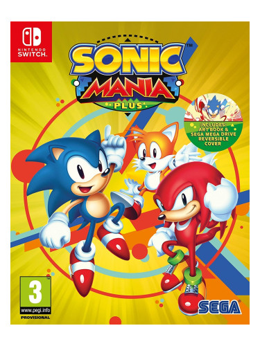 Игра Sonic Mania Plus за Nintendo Switch