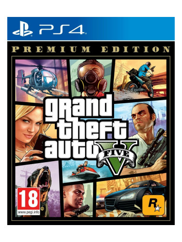 Игра Grand Theft Auto V - Premium Edition за PlayStation 4