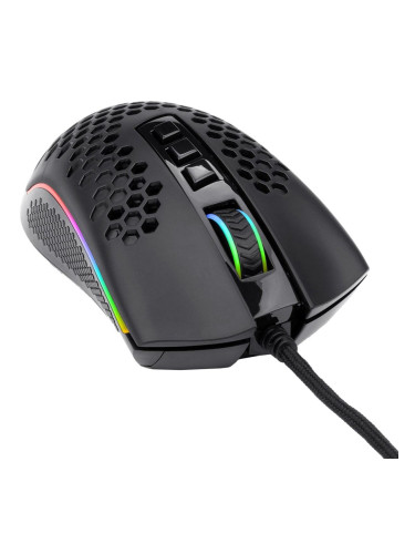  Гейминг мишка Redragon Storm - M808RGB-BK, оптична, черна - Архивирано СКУ 