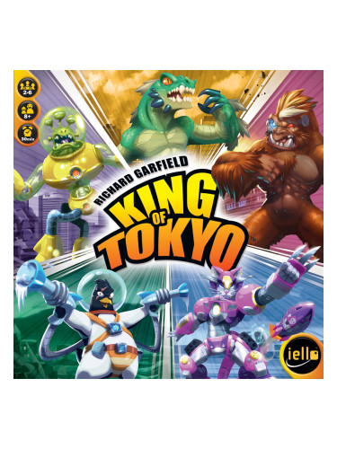  Настолна игра King of Tokyo (2016 Edition) - Семейна