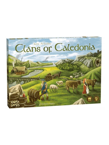  Настолна игра Clans of Caledonia - стратегическа