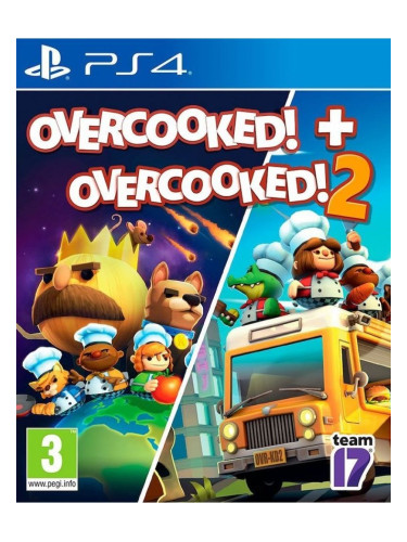 Игра Overcooked! + Overcooked! 2 - Double Pack за PlayStation 4