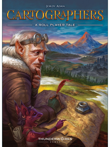  Настолна игра Cartographers: A Roll Player Tale - семейна