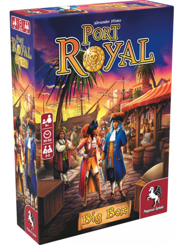  Настолна игра Port Royal Big Box - семейна