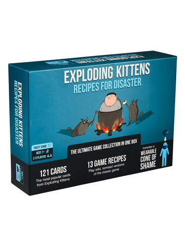  Настолна игра Exploding Kittens: Recipes For Disaster - парти
