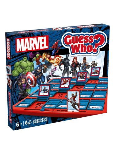  Детска настолна игра Guess Who? - Marvel