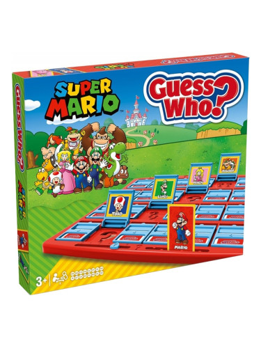  Детска настолна игра Guess Who? - Super Mario