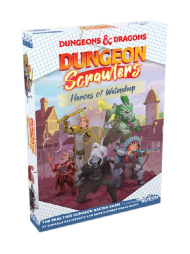  Настолна игра Dungeons & Dragons - Dungeon Scrawlers: Heroes of Waterdeep - семейна