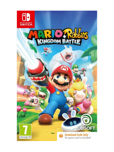 Игра Mario & Rabbids: Kingdom Battle - Код в кутия за Nintendo Switch