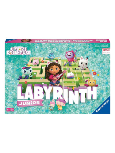  Настолна игра Gabby's Dollhouse: Labyrinth - Детска