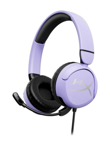  Гейминг слушалки с микрофон HyperX - Cloud Mini, Lavender