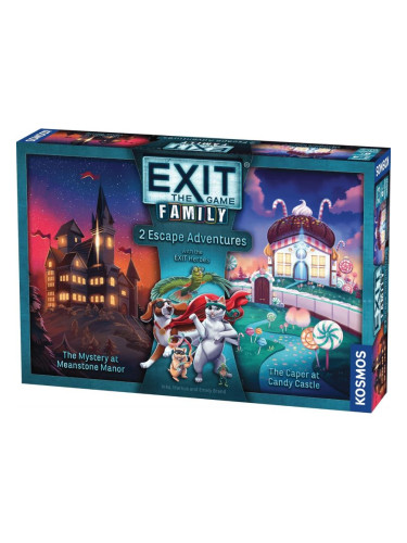  Настолна игра Exit: The Game - Family - 2 Escape Adventures - Кооперативна