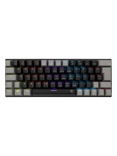  Механична клавиатура White Shark - Wakizashi 2, Blue Switch, RGB, черна/сива