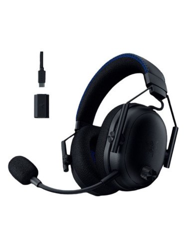  Гейминг слушалки Razer - BlackShark V3 Pro for PlayStation, безжични, черни