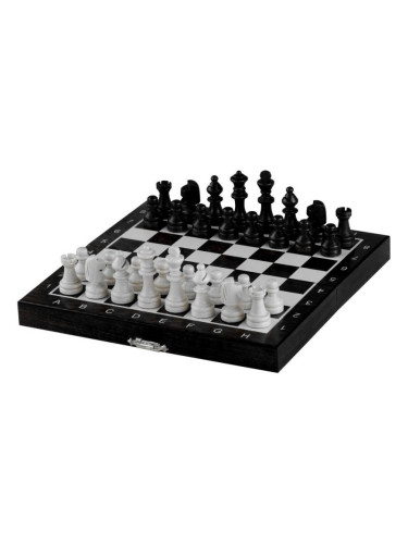 Магнитен шах Sunrise - Magnetic Mini Chess, черен (20 cm)