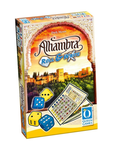  Настолна игра Alhambra: Roll &amp; Write - Стратегическа
