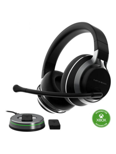  Гейминг слушалки Turtle Beach - Stealth Pro, Xbox, PS, Switch, mobile, безжични, черни