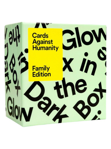  Разширение за настолна игра Cards Against Humanity - Family Edition: Glow In The Dark Box