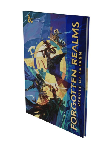  Допълнение за ролева игра Dungeons &amp; Dragons RPG Forgotten Realms: Heroes of Faerun - Player Expansion (Alternate Cover)