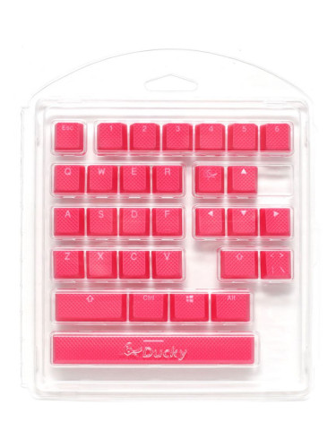  Капачки за механична клавиатура Ducky - Pink, 31-Keycap Set