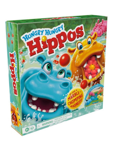  Настолна игра Hungry Hungry Hippos (Refresh) - Детска