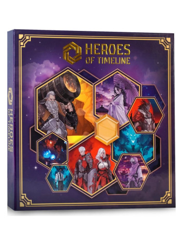  Настолна игра за двама Heroes of Timeline - Стратегическа