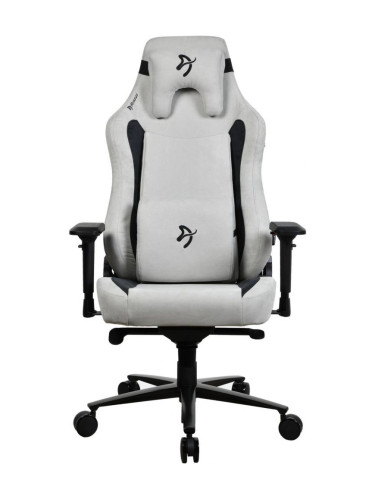  Гейминг стол Arozzi - Vernazza XL Supersoft, светлосив