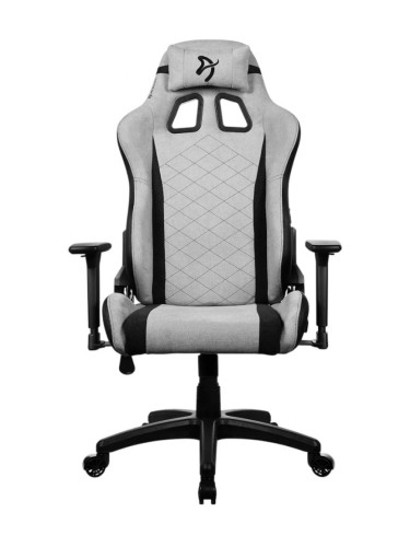  Гейминг стол Arozzi - Avanti Soft Fabric, светлосив