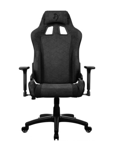  Гейминг стол Arozzi - Avanti Soft Fabric, тъмносив