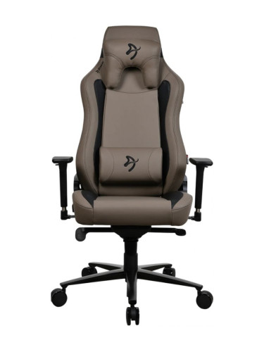  Гейминг стол Arozzi - Vernazza SoftPU, кафяв